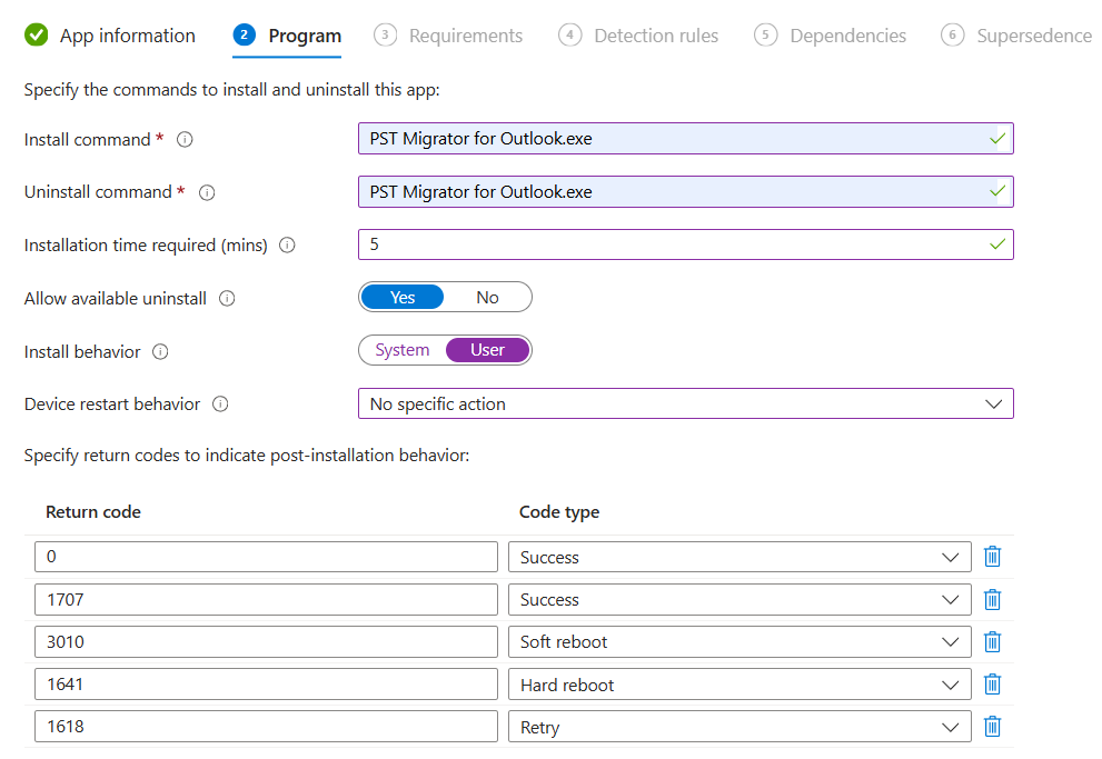 Intune App Program