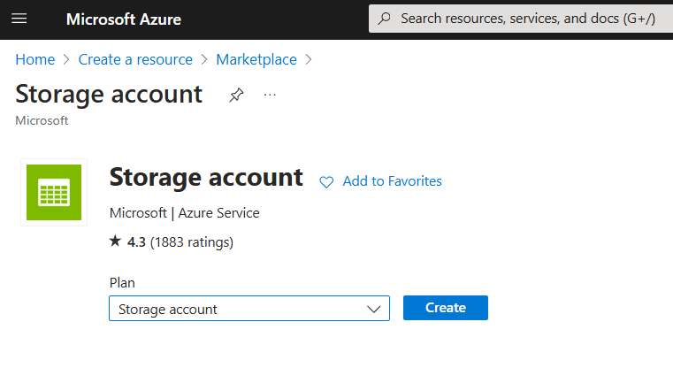 Azure Storage Account